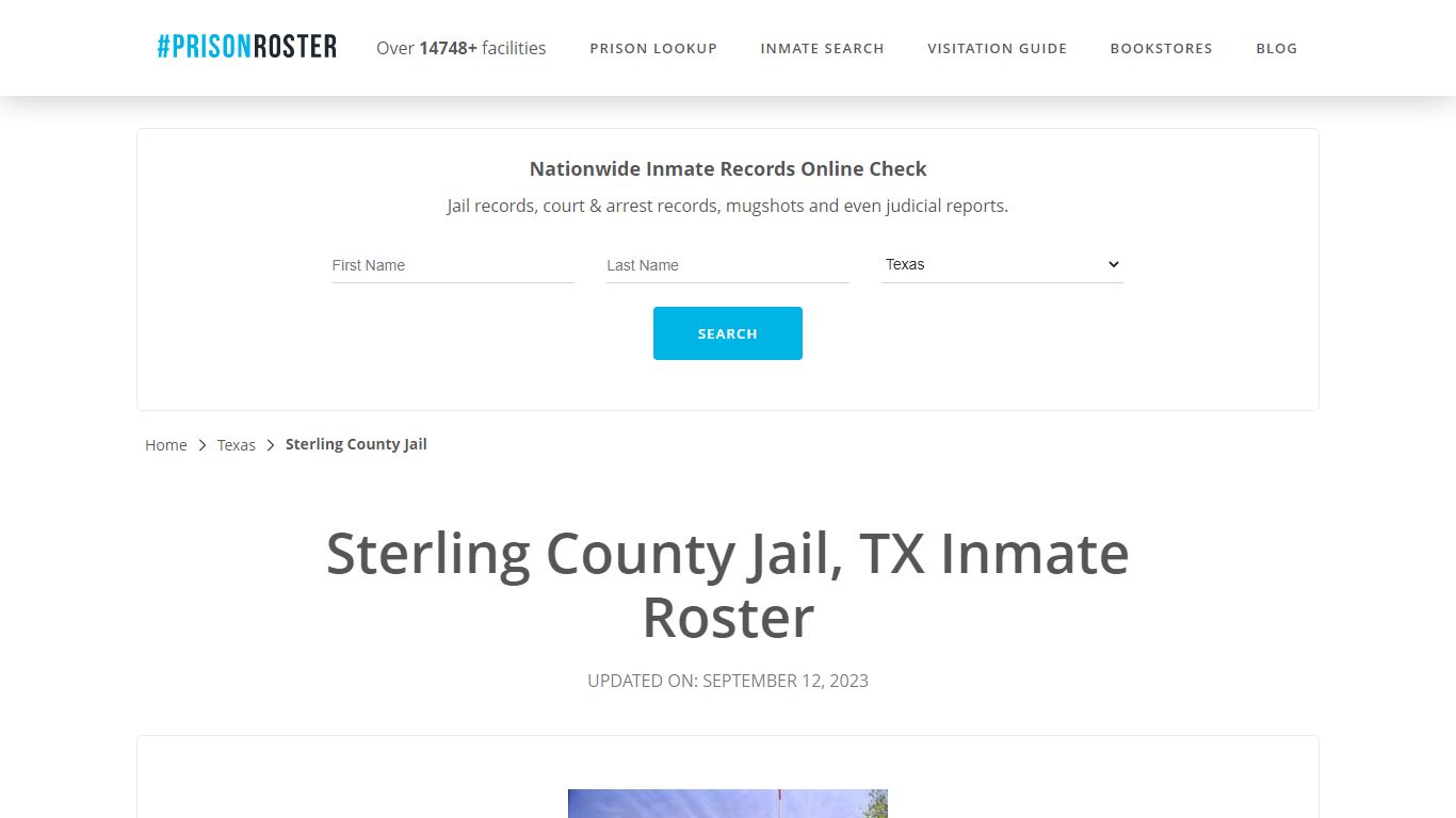 Sterling County Jail, TX Inmate Roster - Prisonroster
